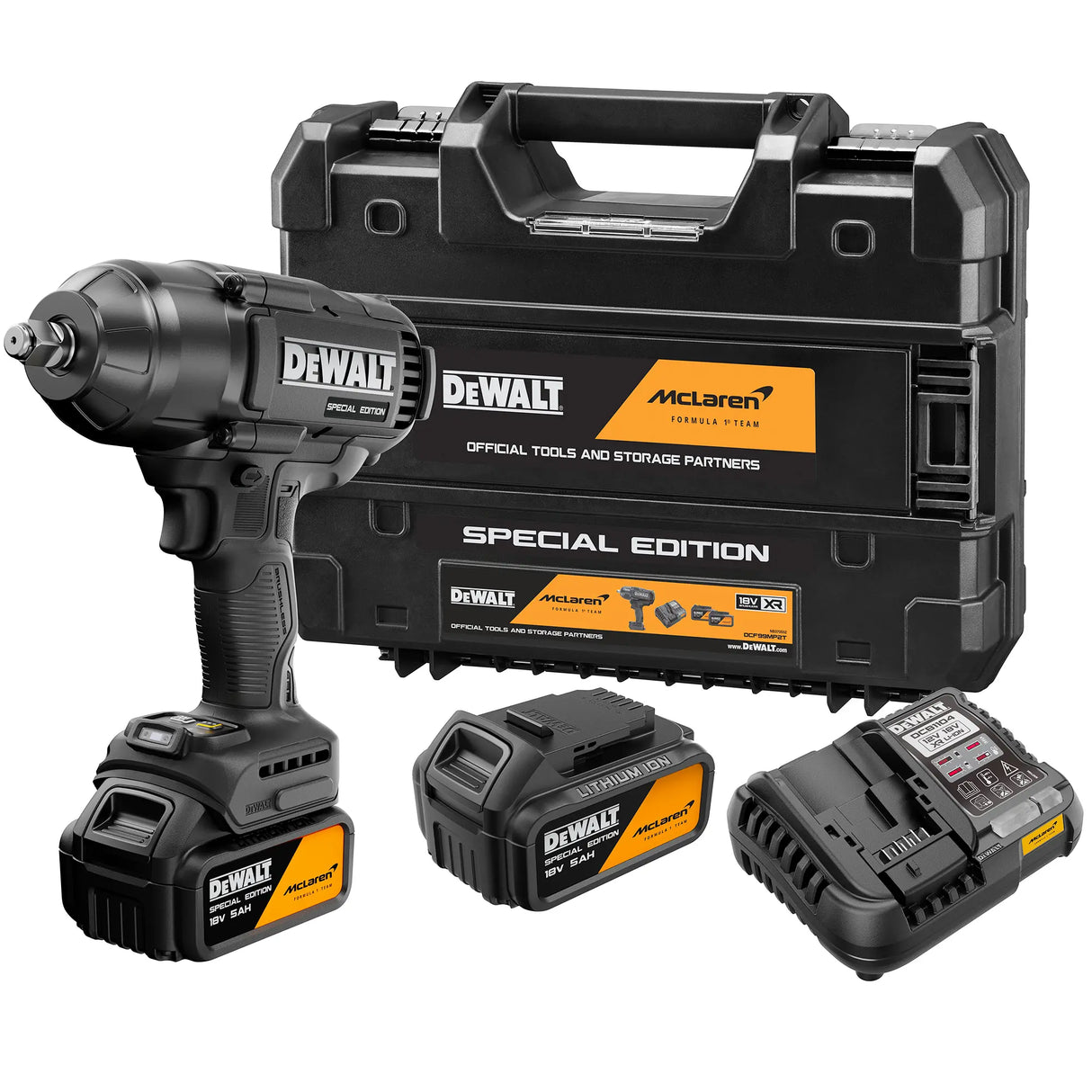 Avvitatore a impulsi Dewalt McLaren DCF99MP2T-QW 18V 5Ah