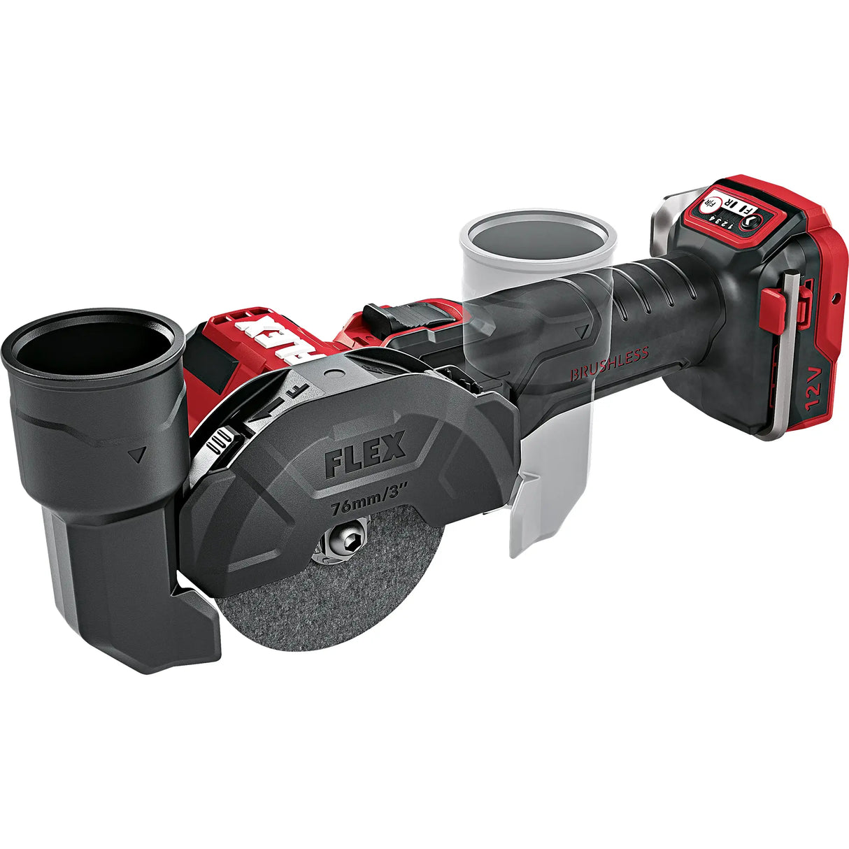 Smerigliatrice angolare Flex LBE 76 12V EC