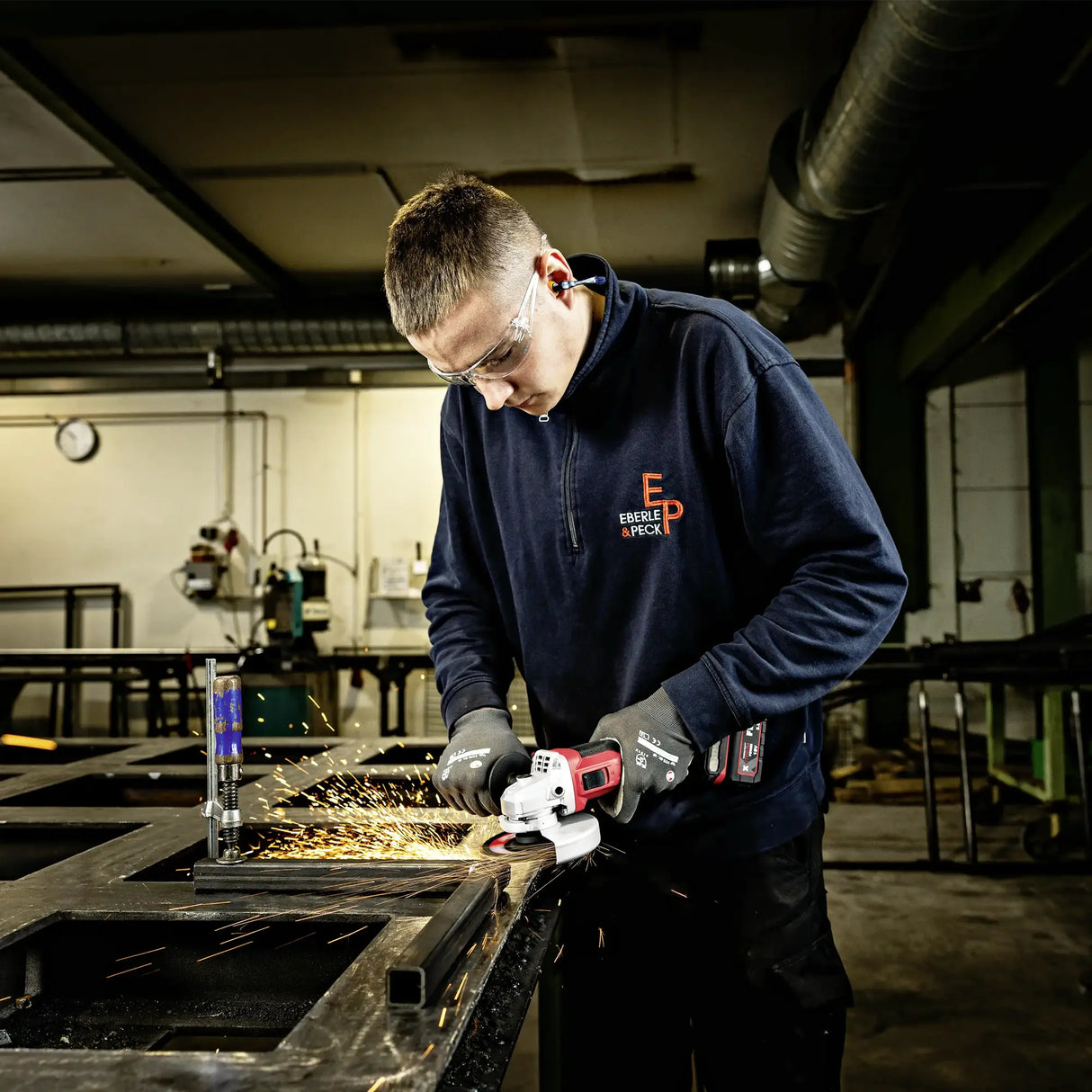 Smerigliatrice angolare Flex L 125 EC LD Set 18V 5Ah