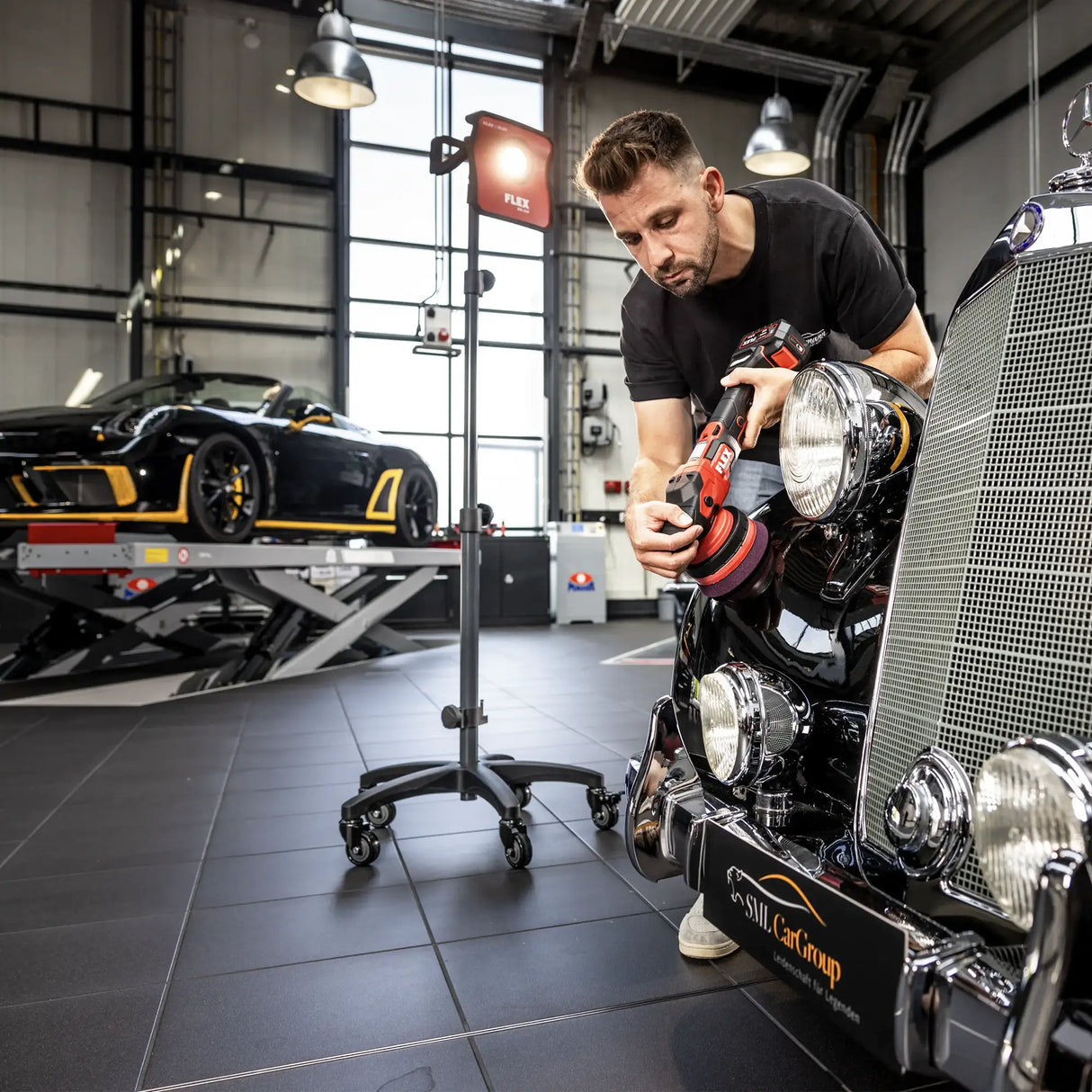 Lucidatrice rotorbitale Flex XCE 2 8 EC 18V