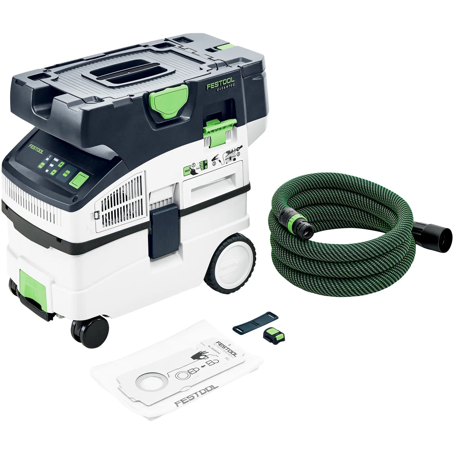 Aspiratore Festool CLEANTEC CTLC MIDI I-Basic 18Vx2