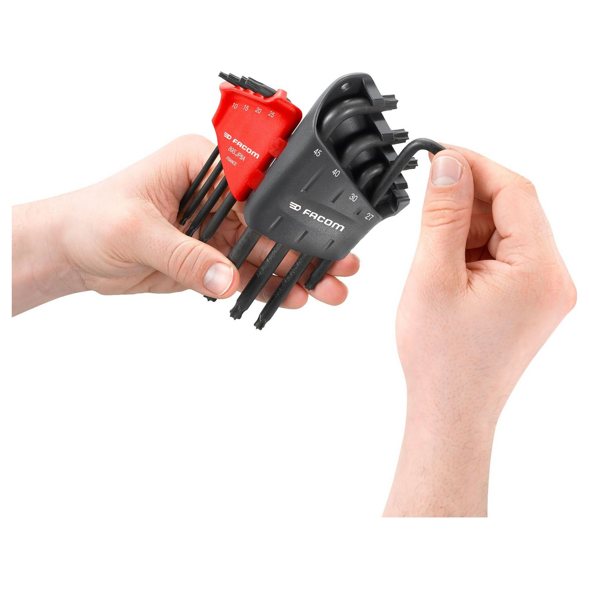 89S.JP8A – Facom 89S.JP8A 8-teiliges TORX-Schlüsselset mit Schlüsselring – Abbildung 4