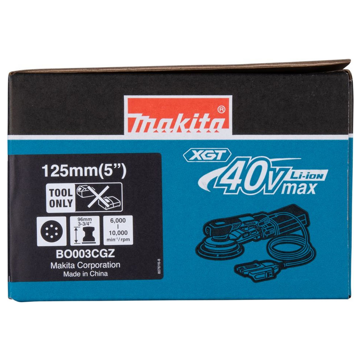 BO003CGZ - Exzenterschleifer Makita BO003CGZ 40V - Bild 20