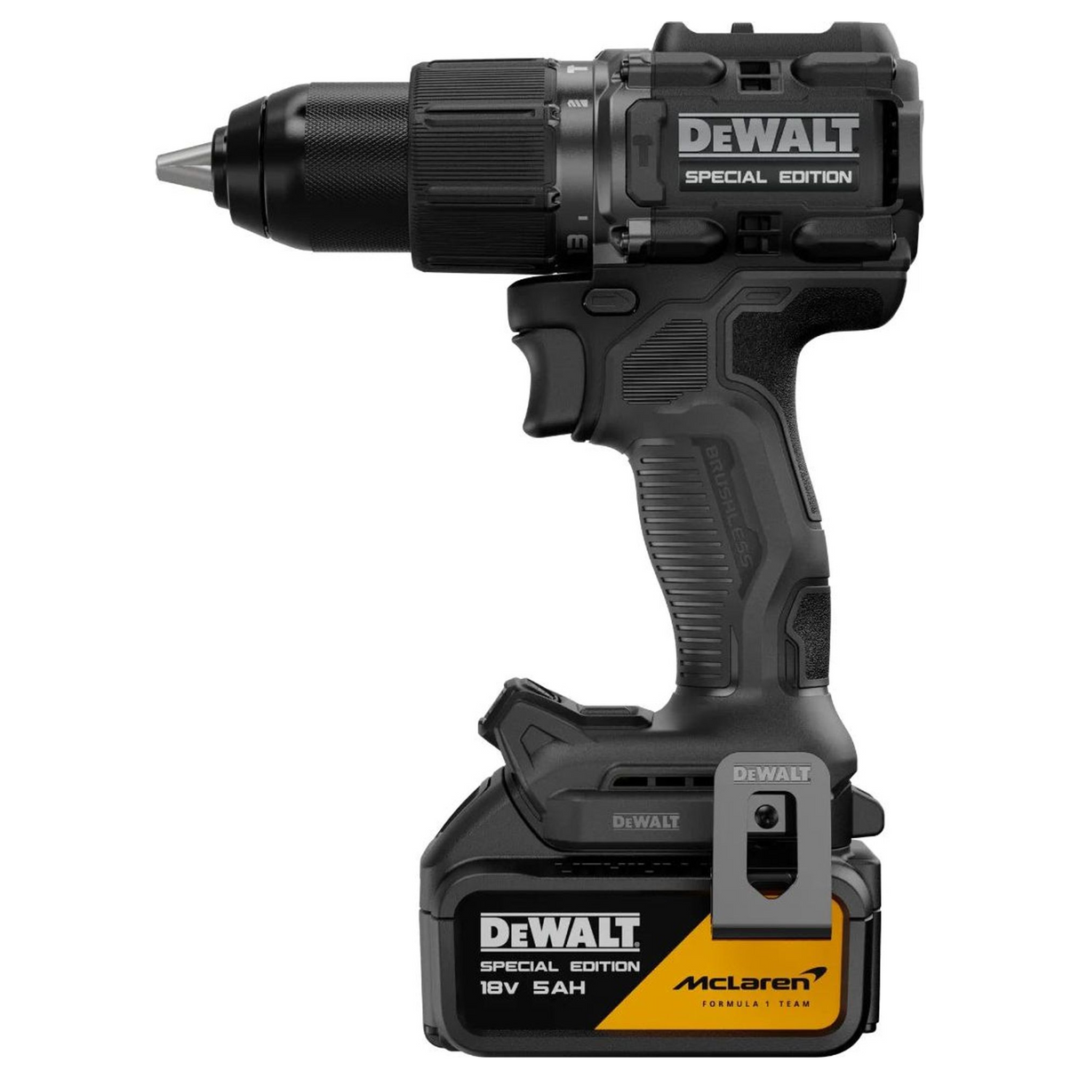 DCD86MP2KT-QW - Schlagbohrschrauber DeWalt DCD86MP2KT-QW McLaren Special Edition 18V 5Ah - Bild 5