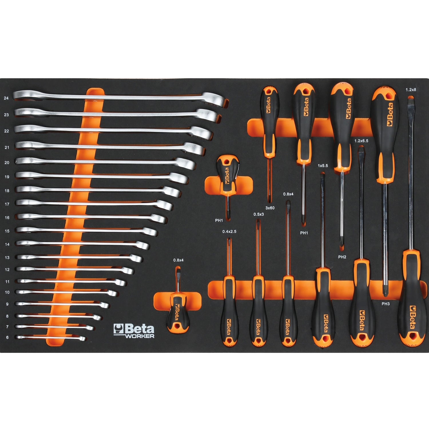 Cassettiera Beta RSC24/5-G con 189 Utensili Omaggio