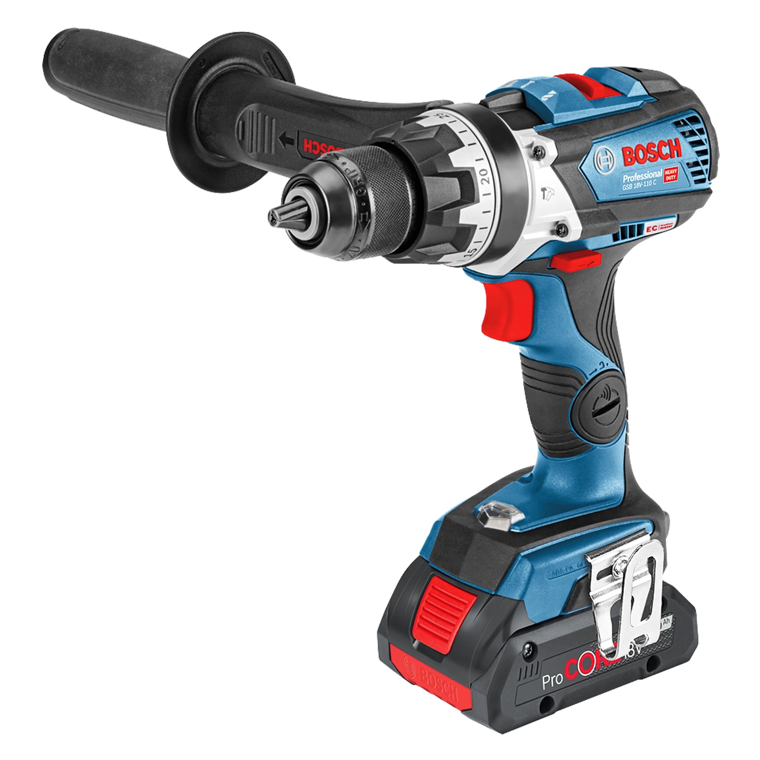 Combo Kit Bosch GSB 10C + GDR 210C 18V 5Ah