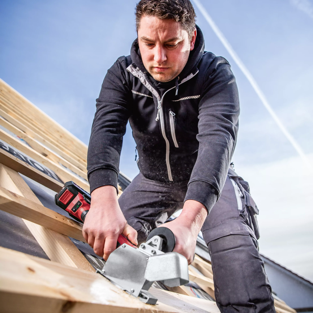 521582 - Fräsmaschine Flex RFE 40 18V für Dachrinnen-Stütznuten – Abbildung 4