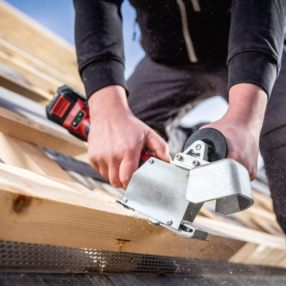 521582 - Fräsmaschine Flex RFE 40 18V für Dachrinnen-Stütznuten – Abbildung 6