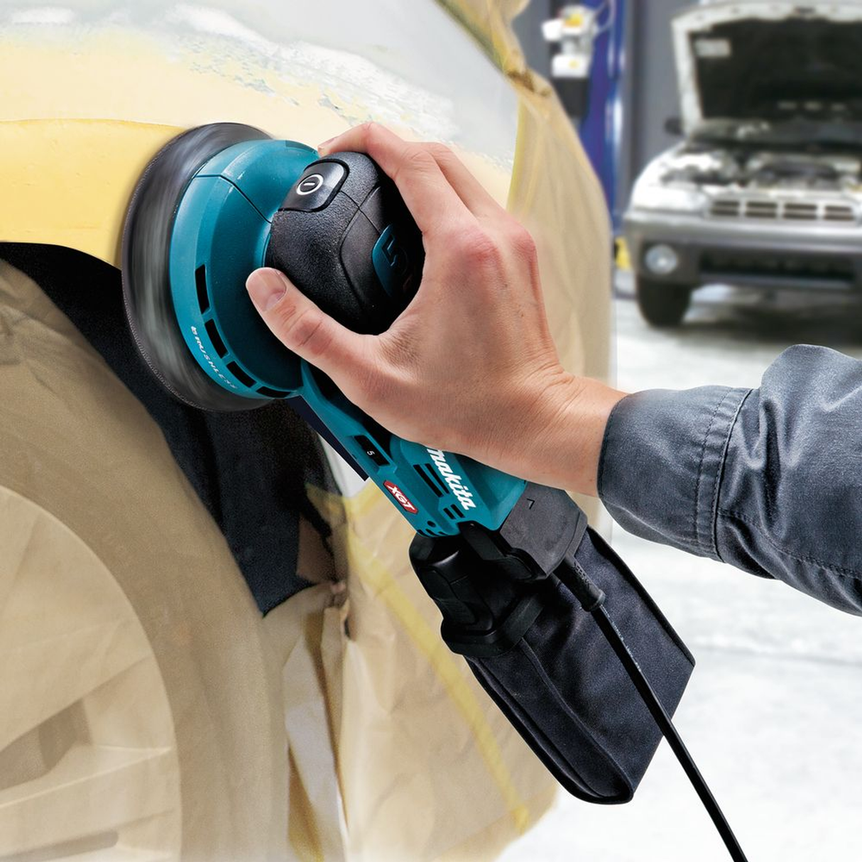 BO001CGZ - Levigatrice Rotorbitale Makita BO001CGZ 40V - Immagine 23