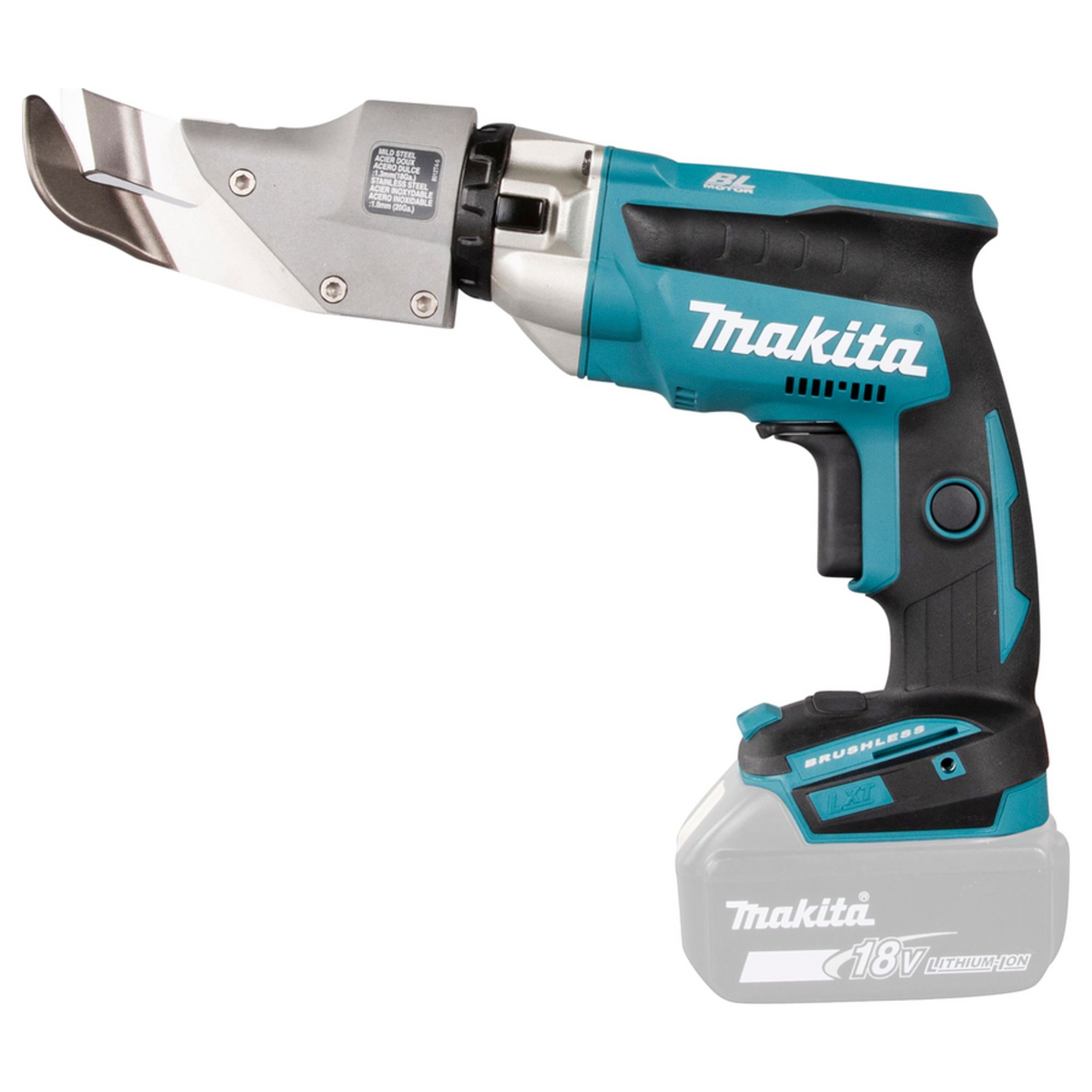 DJS131Z - Cesoia per Metallo Makita DJS131Z LXT 18V - Immagine 9