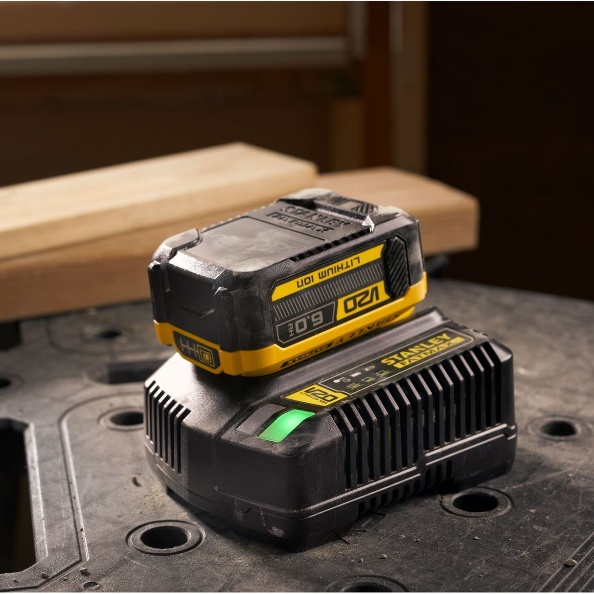 SFMCB206-XJ - Batterie Stanley FatMax V20 18V 6Ah - Bild 3