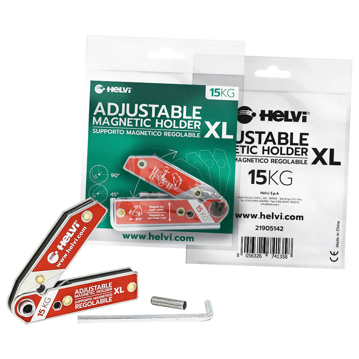 Supporto Magnetico Helvi Regolabile 30/270