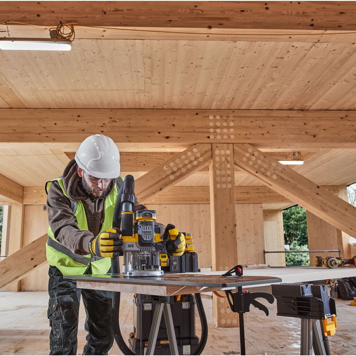 DCW620NT-XJ - Elektrische Fräsmaschine Dewalt DCW620NT-XJ 18V - Bild 14