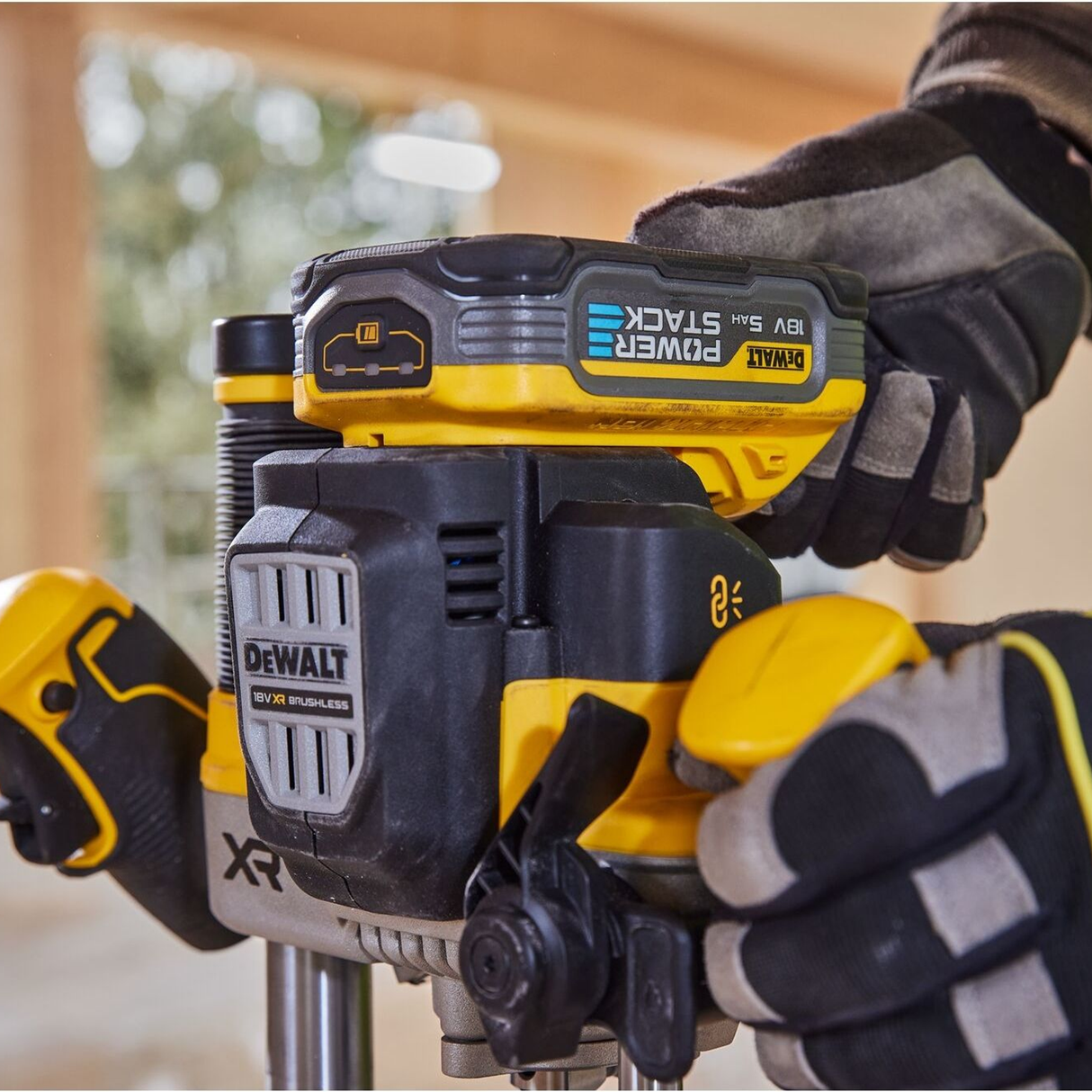 DCW620NT-XJ - Elektrische Fräsmaschine Dewalt DCW620NT-XJ 18V - Bild 17