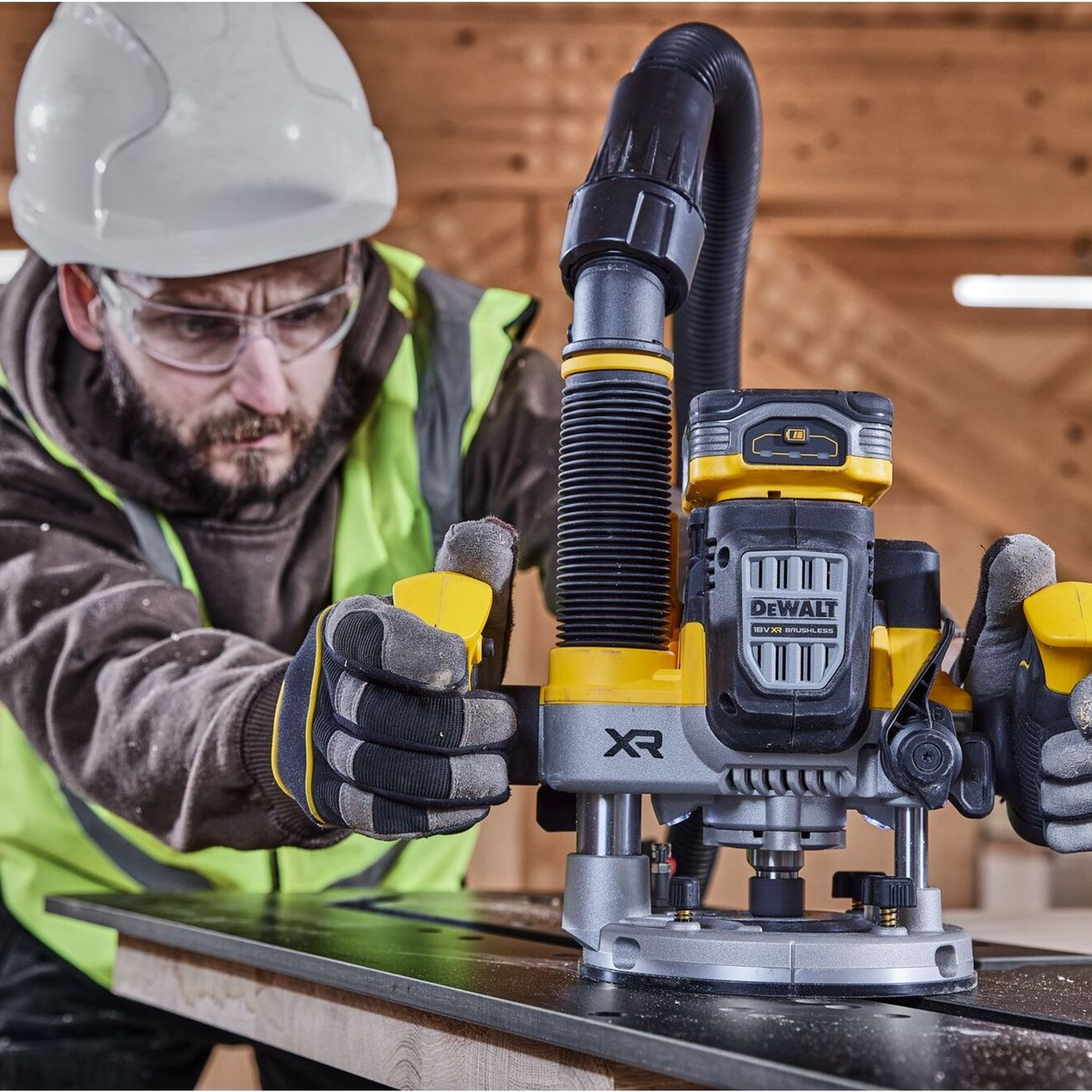 DCW620NT-XJ - Elektrische Fräsmaschine Dewalt DCW620NT-XJ 18V - Bild 6