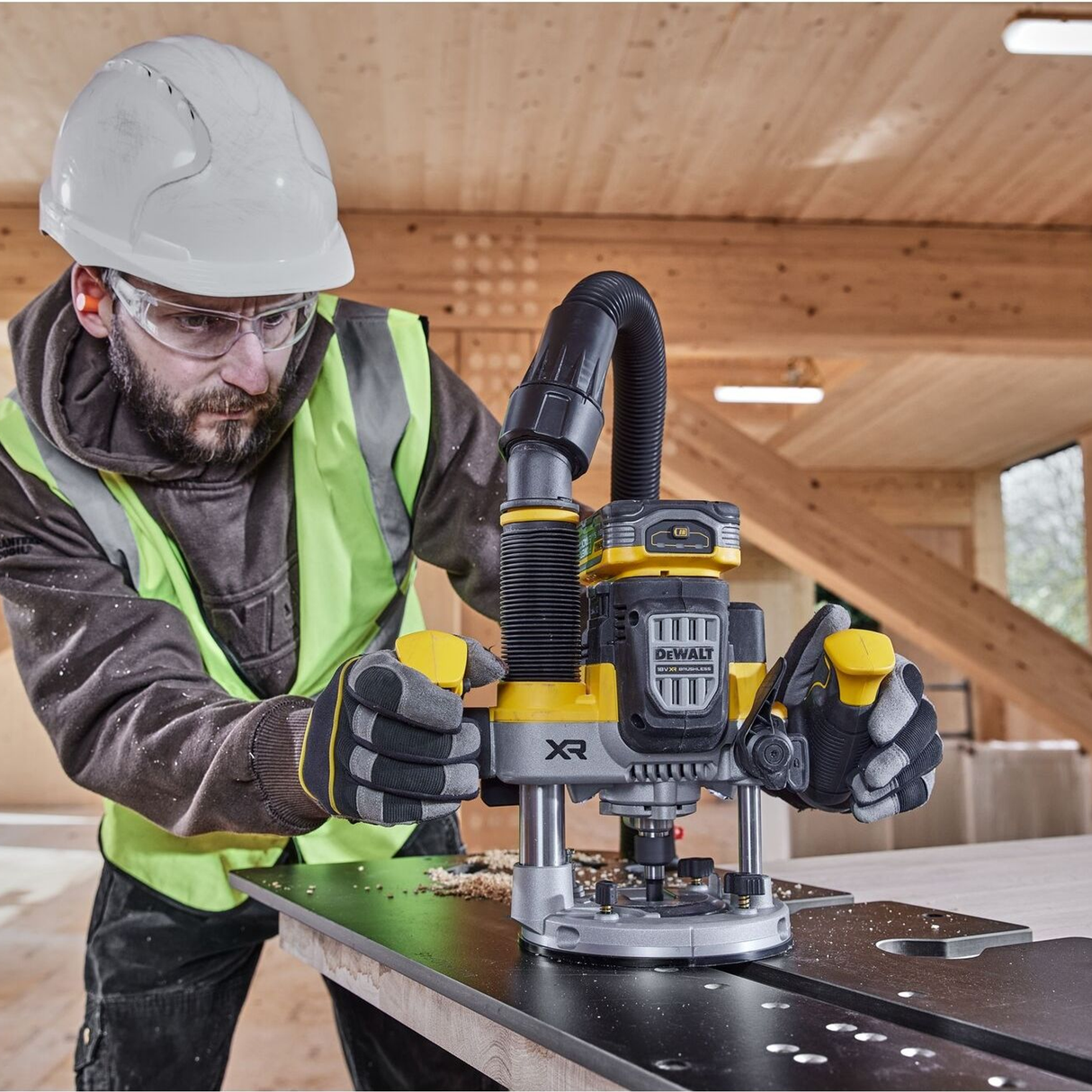 DCW620NT-XJ - Elektrische Fräsmaschine Dewalt DCW620NT-XJ 18V - Bild 7