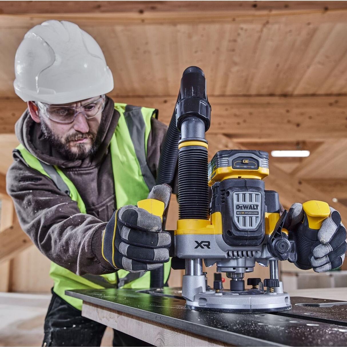 DCW620NT-XJ - Elektrische Fräsmaschine Dewalt DCW620NT-XJ 18V - Bild 8