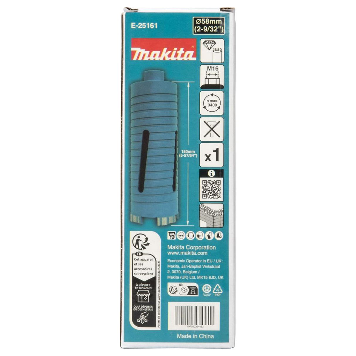 E-25161 - Diamantkrone Makita E-25161 58mm M16 - Bild 5
