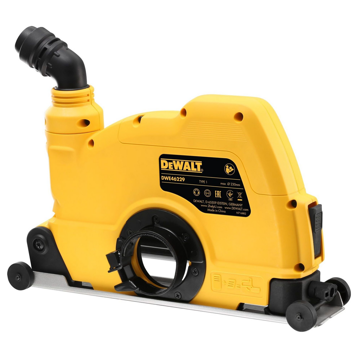 Protezione Taglio Calcestruzzo Dewalt DWE46229-XJ 230mm