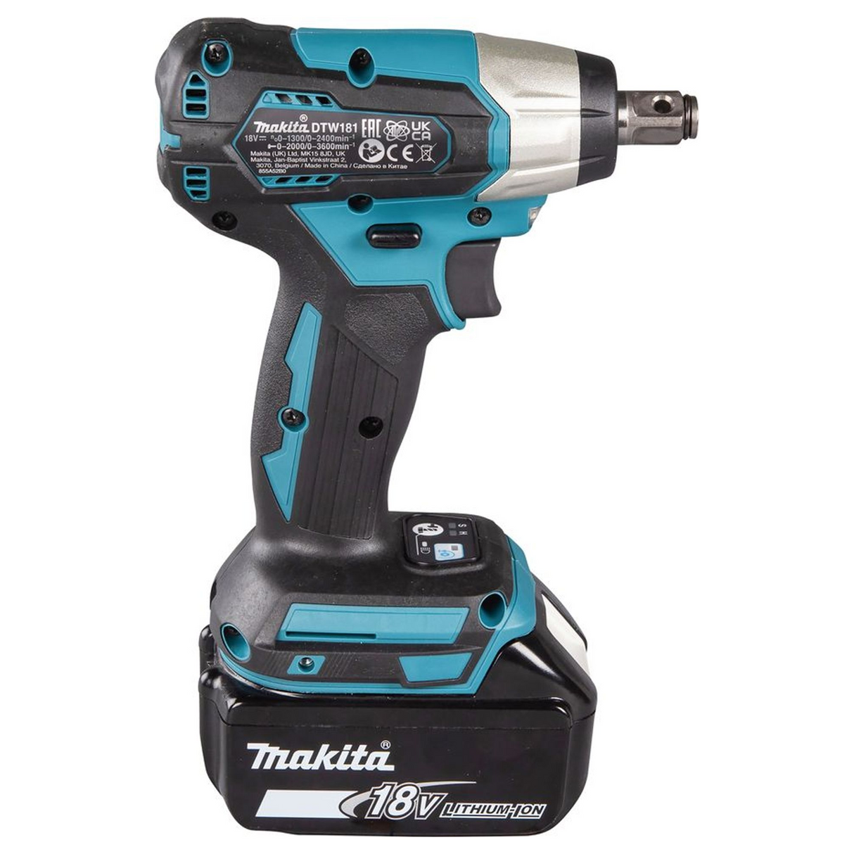 DTW181RTJ - Schlagschrauber Makita DTW181RTJ 18V 5Ah - Abbildung 6