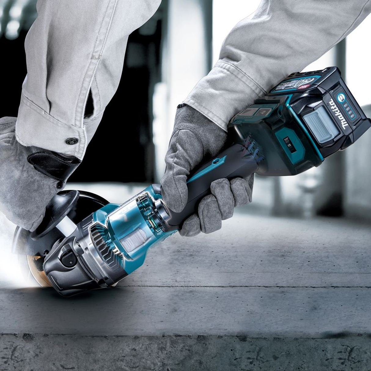 GA023GU201 - Schleifmaschine Makita GA023GU201 40V 4Ah - Bild 14