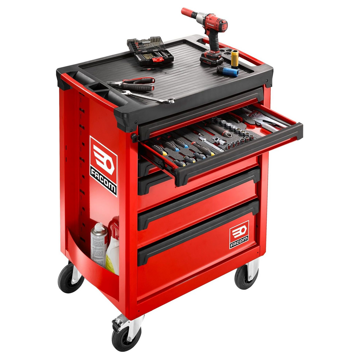 ROLL.6M3A – Facom ROLL.6M3A Rollcontainer mit 6 Schubladen – Abbildung 12