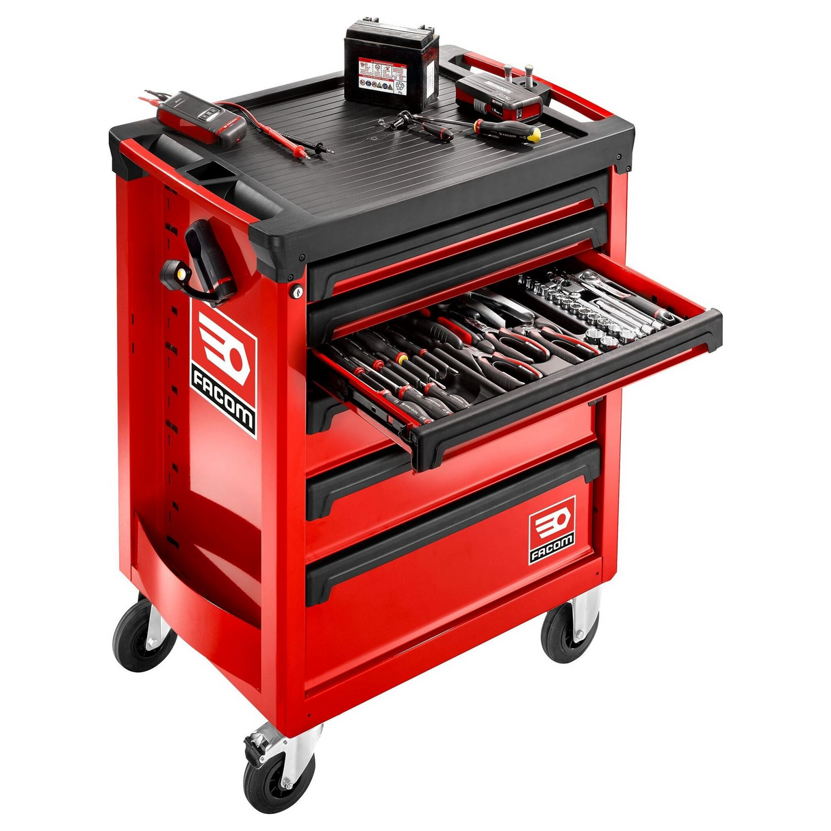 ROLL.6M3A – Facom ROLL.6M3A Rollcontainer mit 6 Schubladen – Abbildung 13