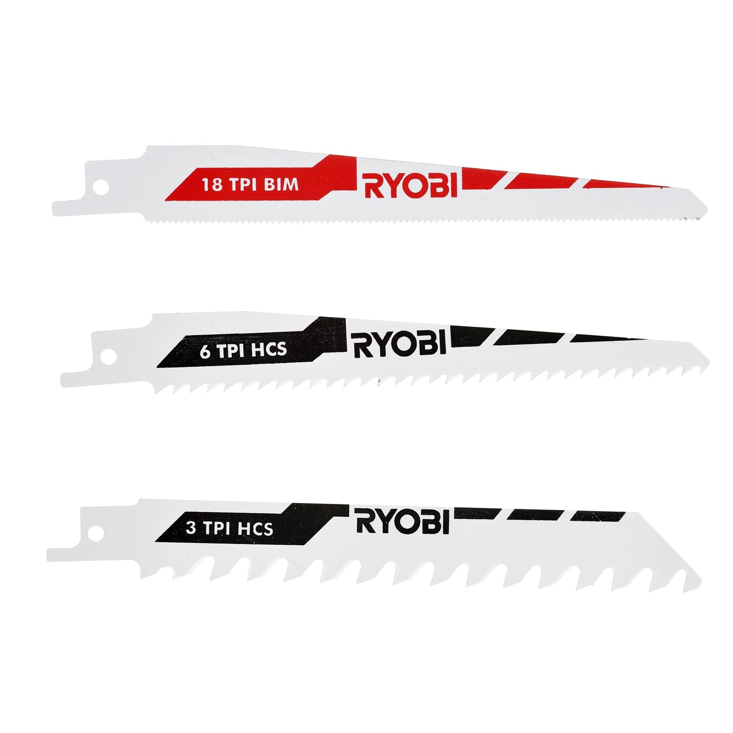 Set Lame Ryobi RAK3RBWM 3 pcs