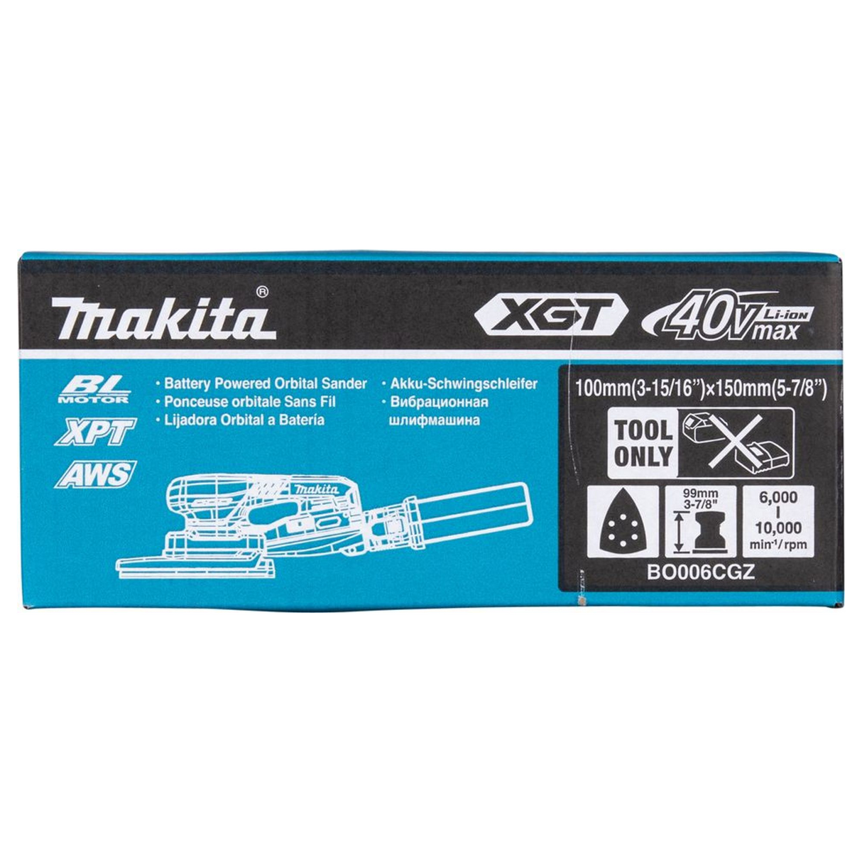 BO006CGZ - Delta Exzenterschleifer Makita BO006CGZ 40V - Bild 21