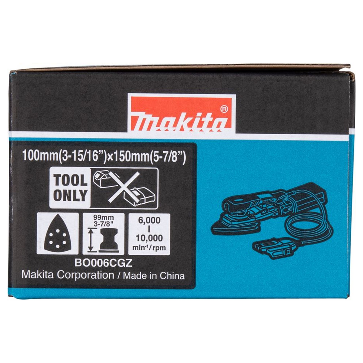 BO006CGZ - Delta Exzenterschleifer Makita BO006CGZ 40V - Bild 22