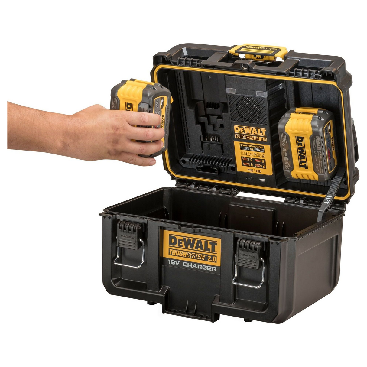 DWST83471-QW – Doppelakkuladegerät Dewalt DWST83471-QW ToughSystem 2.0 - Bild 16
