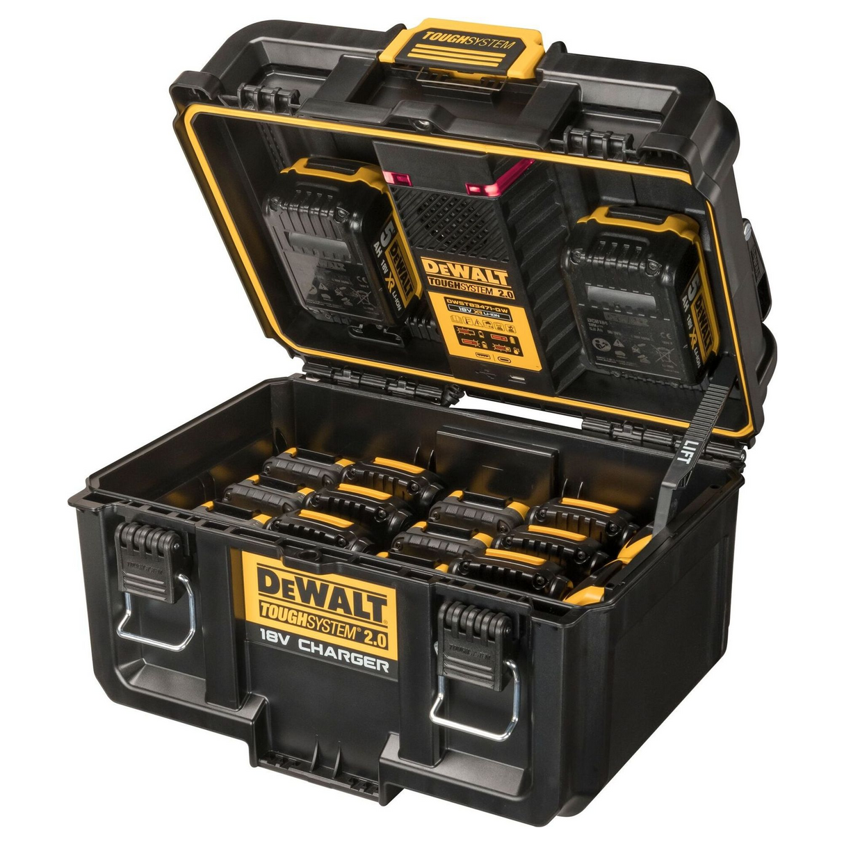 DWST83471-QW – Doppelakkuladegerät Dewalt DWST83471-QW ToughSystem 2.0 - Bild 2