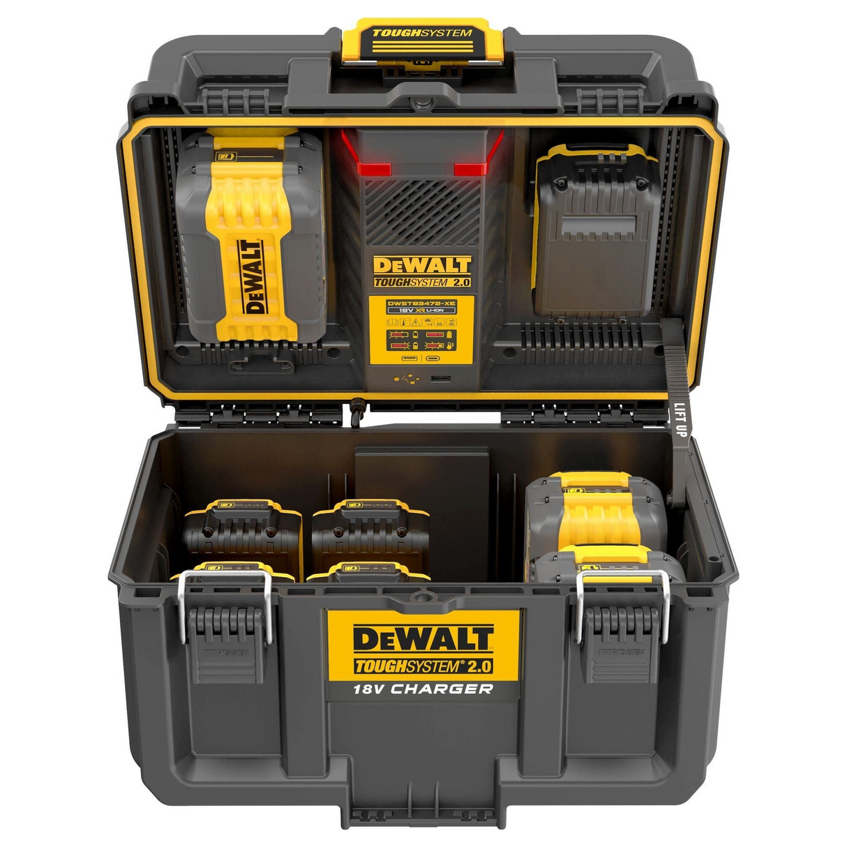 DWST83471-QW – Doppelakkuladegerät Dewalt DWST83471-QW ToughSystem 2.0 - Bild 3