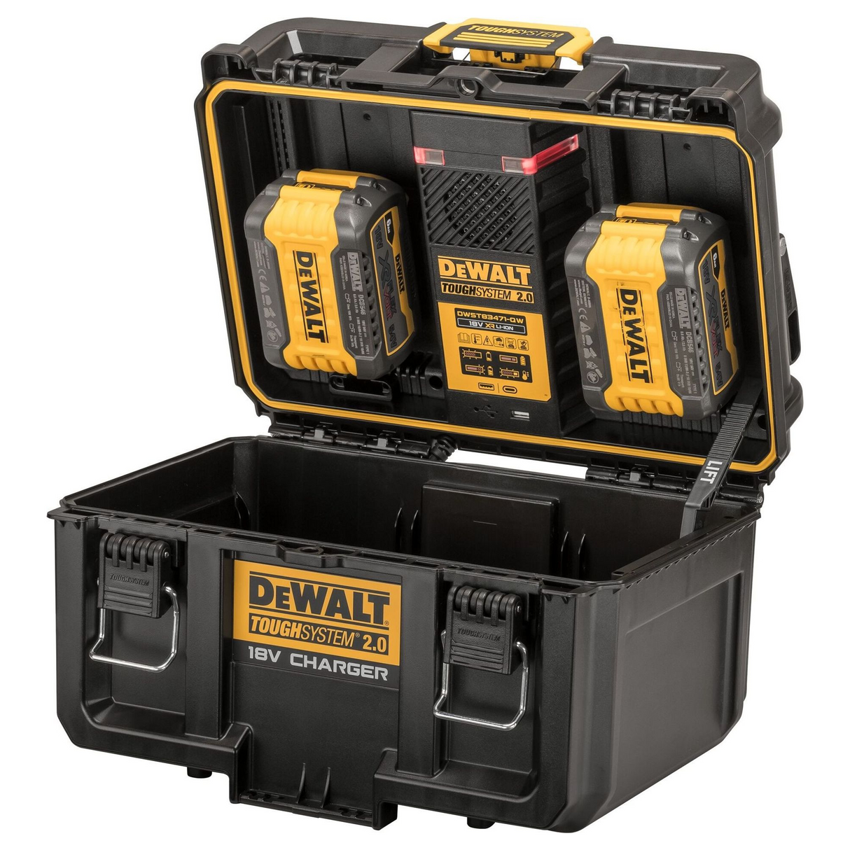 DWST83471-QW – Doppelakkuladegerät Dewalt DWST83471-QW ToughSystem 2.0 - Bild 6