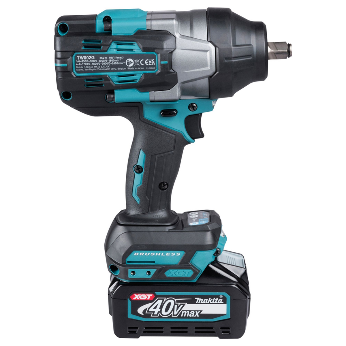 TW002GU201 - Schlagschrauber Makita TW002GU201 XGT 40V 4Ah - Bild 6
