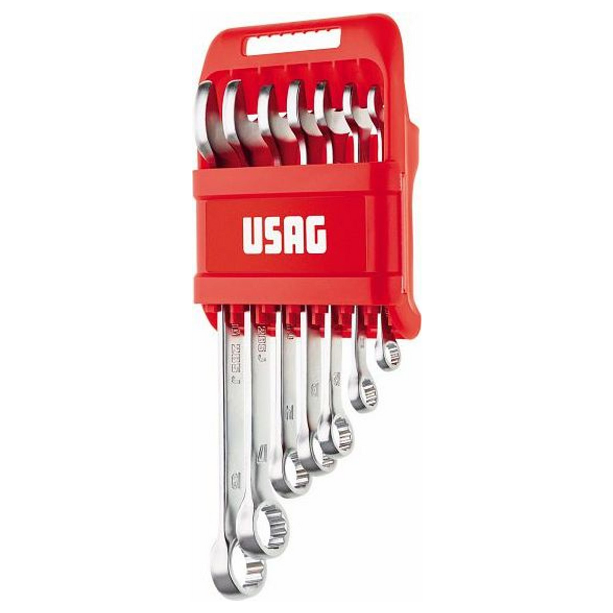 U02851745 - Satz mit 7 Kombinationsschlüsseln USAG 285 J/DS7 8-19mm