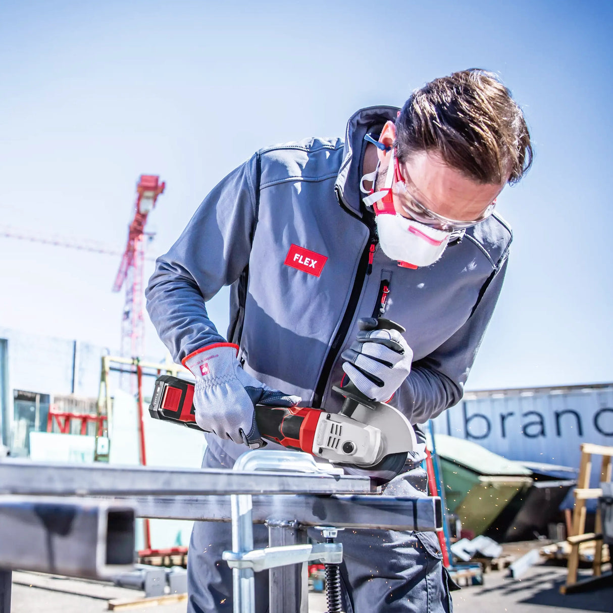 Smerigliatrice angolare Flex LBE 125 18V EC C