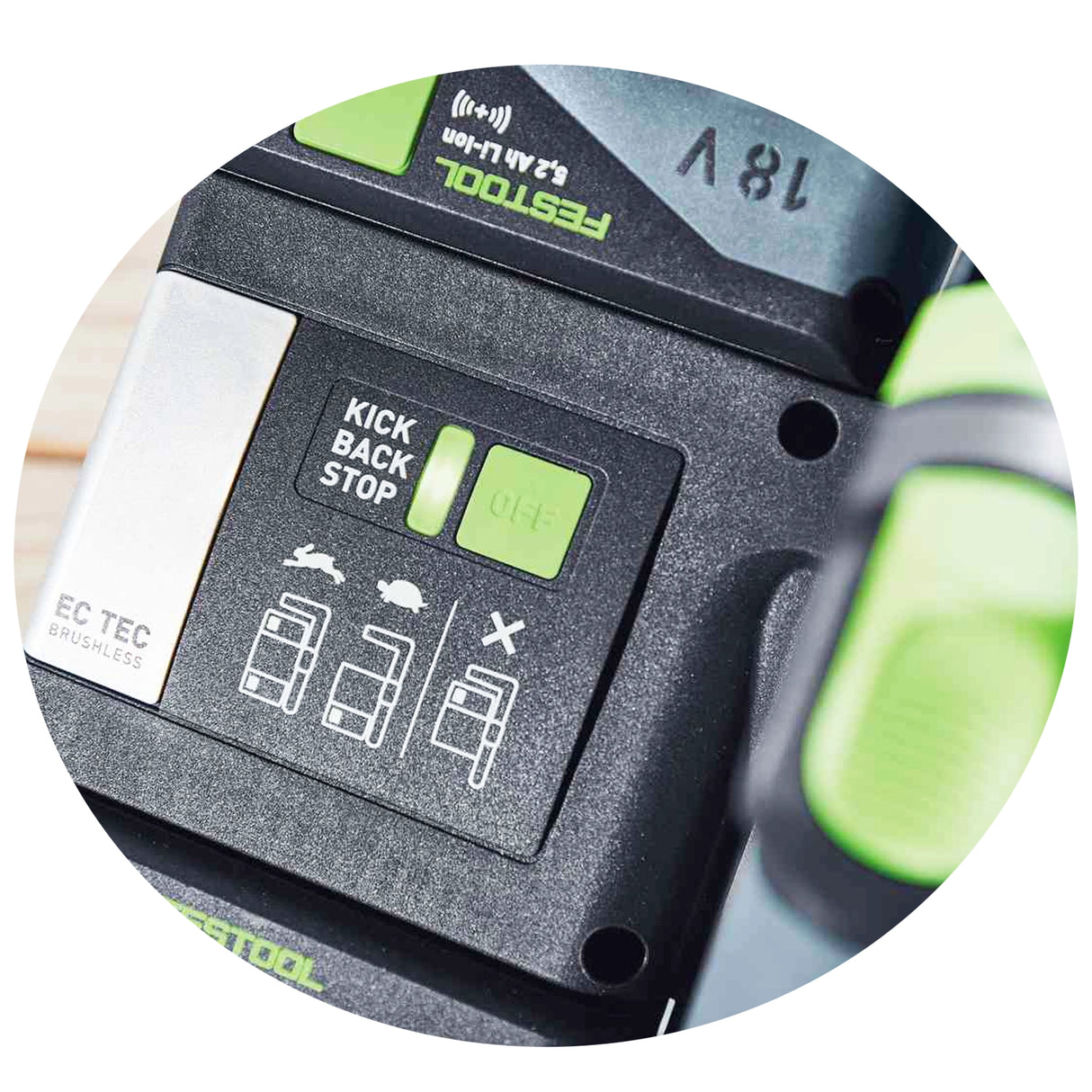 Sega ad affondamento Festool TSC 55 5,0 KEBI-Plus/XL-FS 18V 5Ah