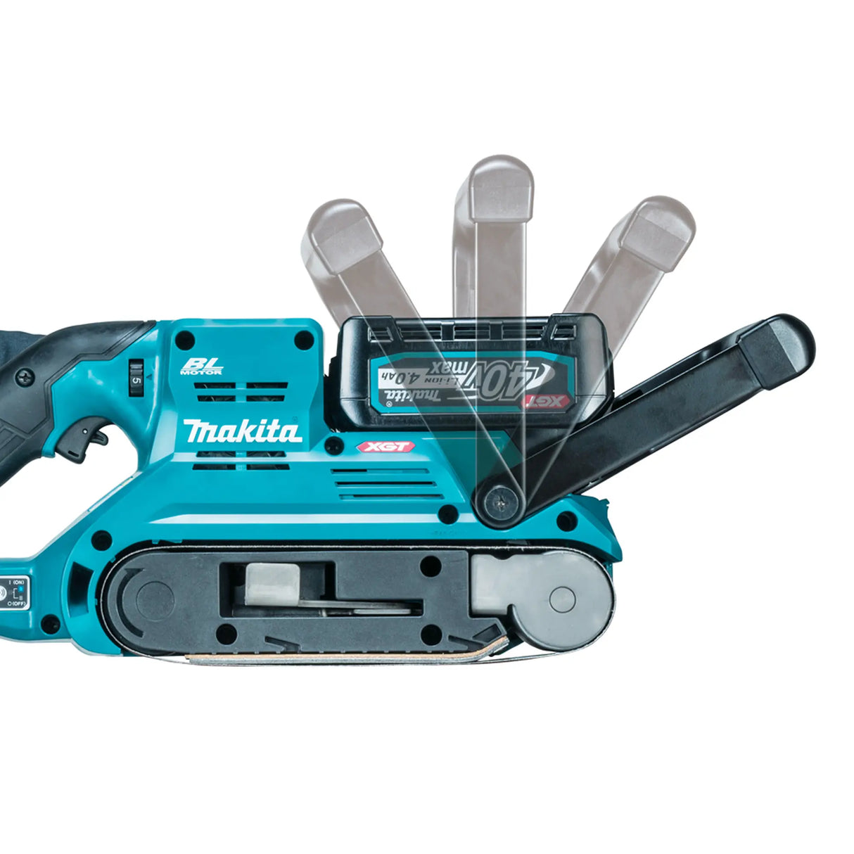 Levigatrice a nastro Makita BS001GM201 40V 4Ah