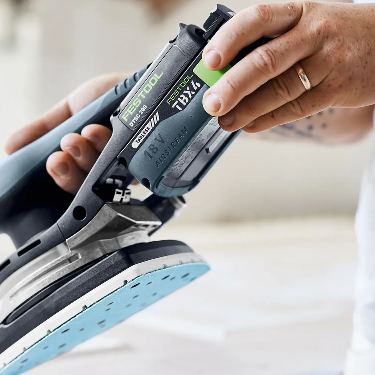 Set Energia Festool SYS 18V 2xTBX4/TCL6DUO 18V 4Ah