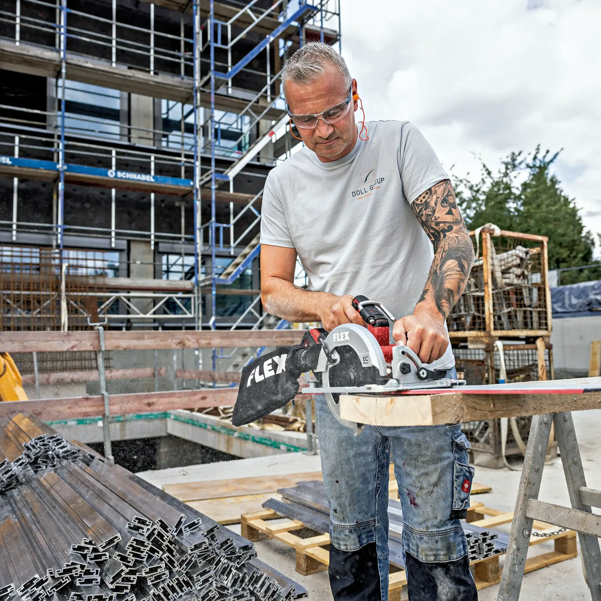 Combo Kit Flex V RFE 40 EC + CS 68 EC 18V 8Ah