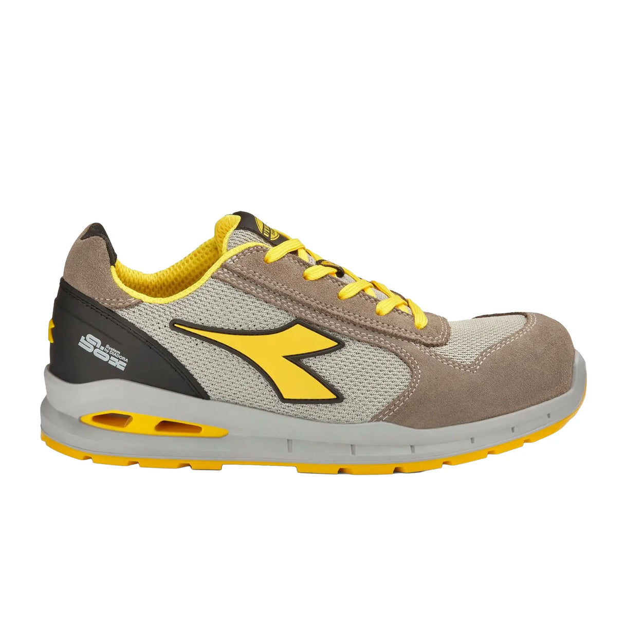 Scarpa Antinfortunistica Diadora Run A.Box Lox S1PS Wind Gray