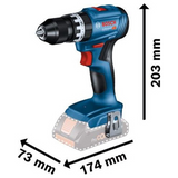 06019K3301 - Trapano Avvitatore Bosch GSB 18V-45 PRO 18V - Immagine 24