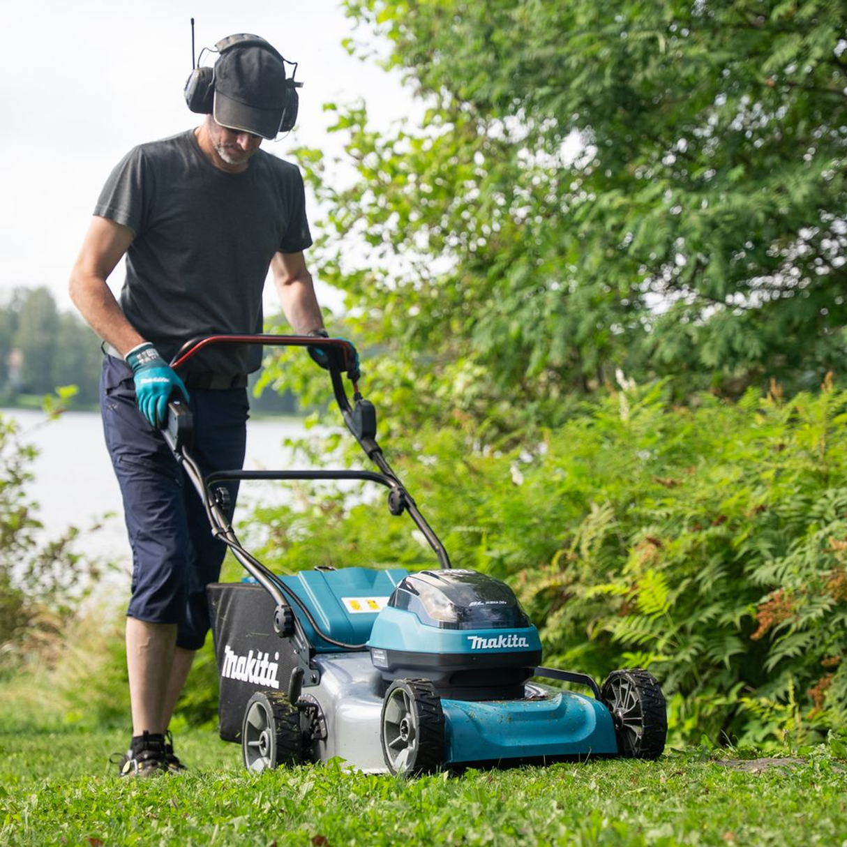 DLM466Z - Rasaerba Makita DLM466Z 18Vx2 - Immagine 25