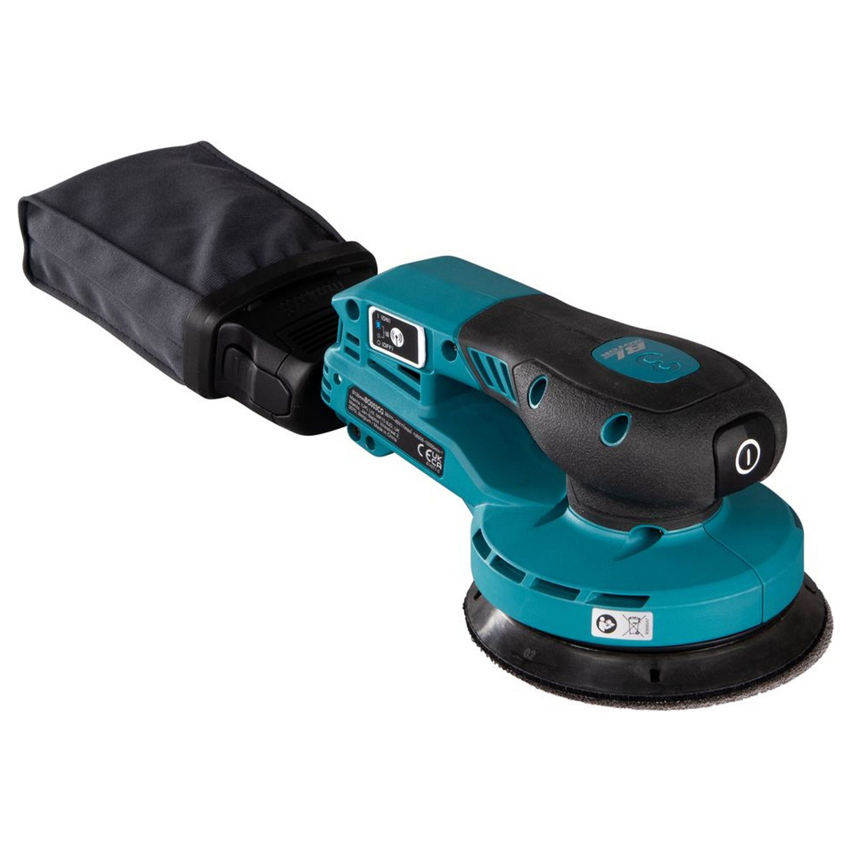 BO003CGZ - Levigatrice Rotorbitale Makita BO003CGZ 40V - Immagine 7