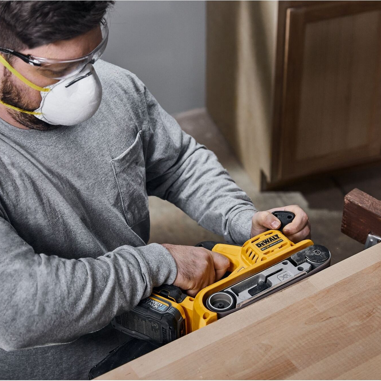 DCW220NT-XJ - Bandschleifer Dewalt DCW220NT-XJ 18V - Bild 10