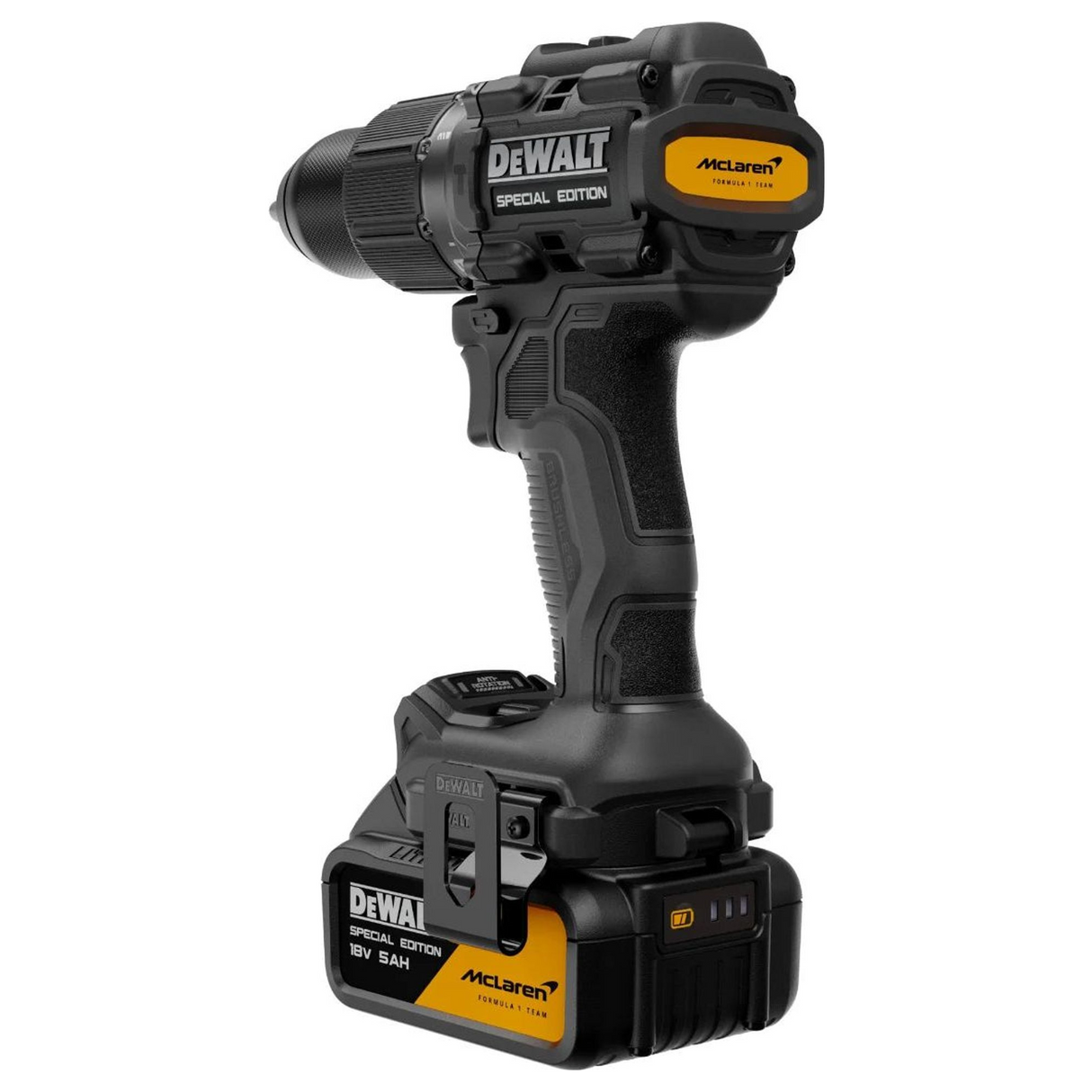 DCD86MP2KT-QW - Schlagbohrschrauber DeWalt DCD86MP2KT-QW McLaren Special Edition 18V 5Ah - Bild 7