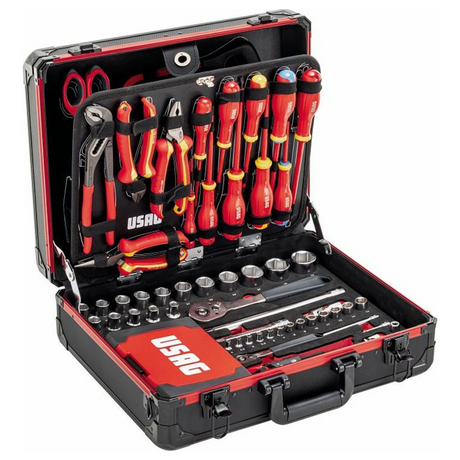 U00020017 - Sortimentskoffer für Elektrotechnik USAG 002 ME 181 Stück