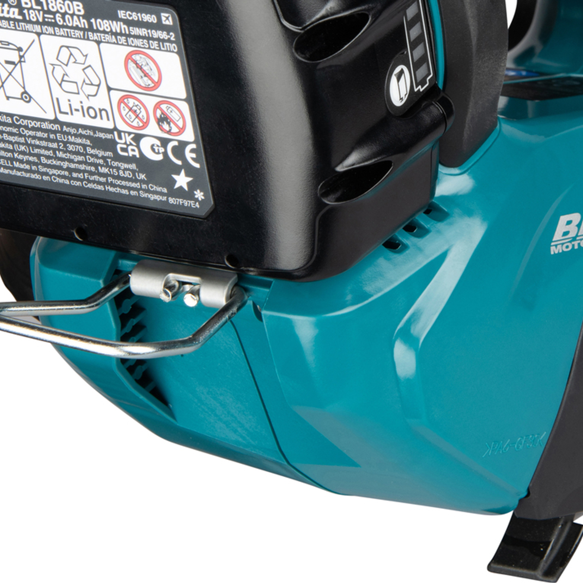 DUC258Z - Elektrische Kettensäge mit Topgriff Makita DUC258Z 18V - Bild 18