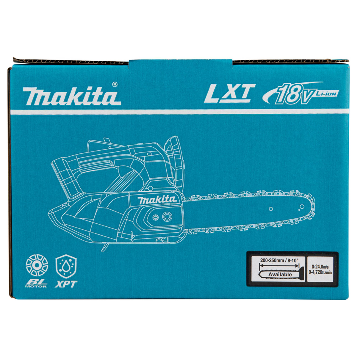 DUC258Z - Elektrische Kettensäge mit Topgriff Makita DUC258Z 18V - Bild 25